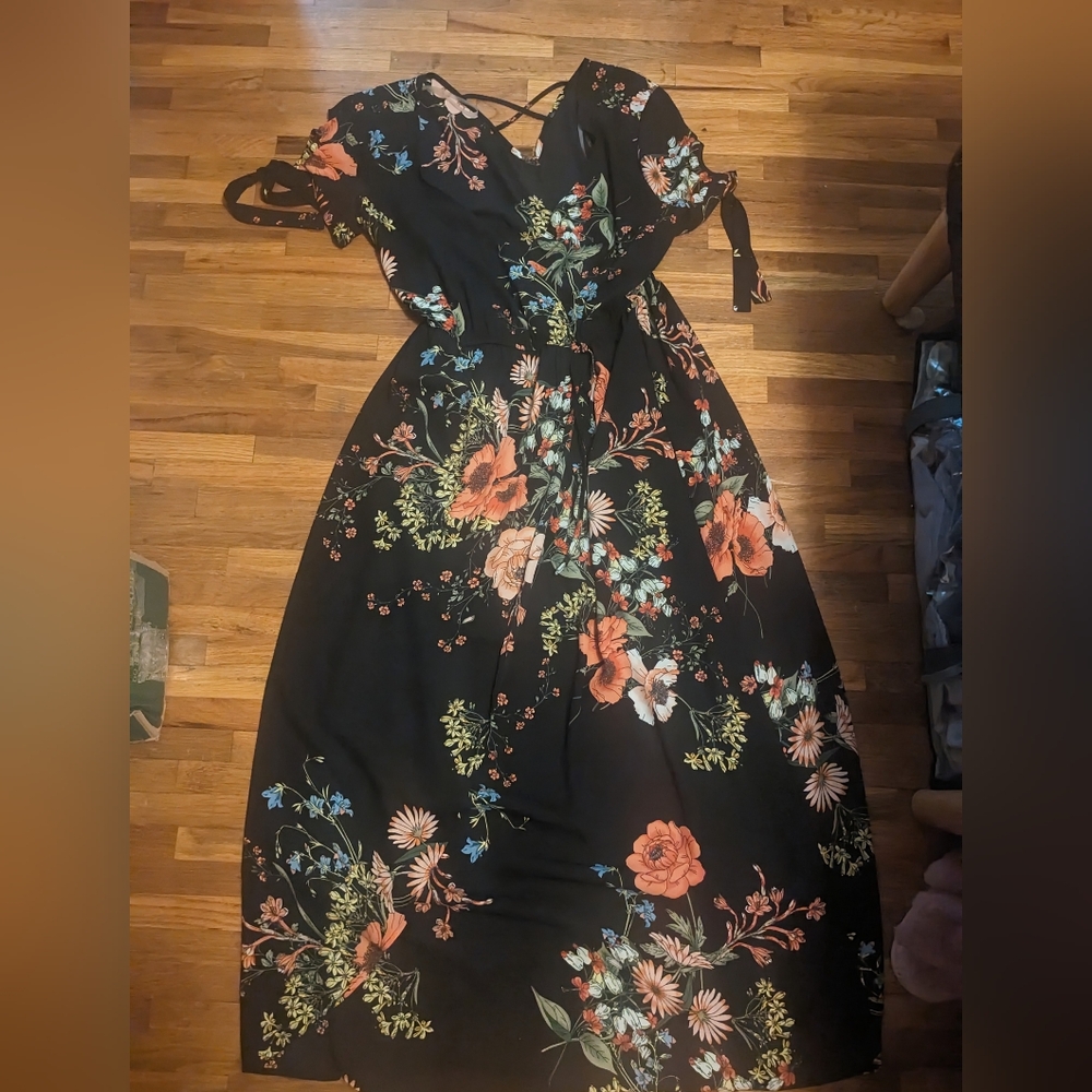Maurices Maxi Wrap Dress